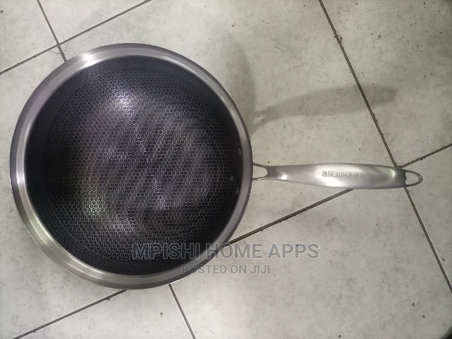 Honeycomb Stainless Steel Non-Stick Woks