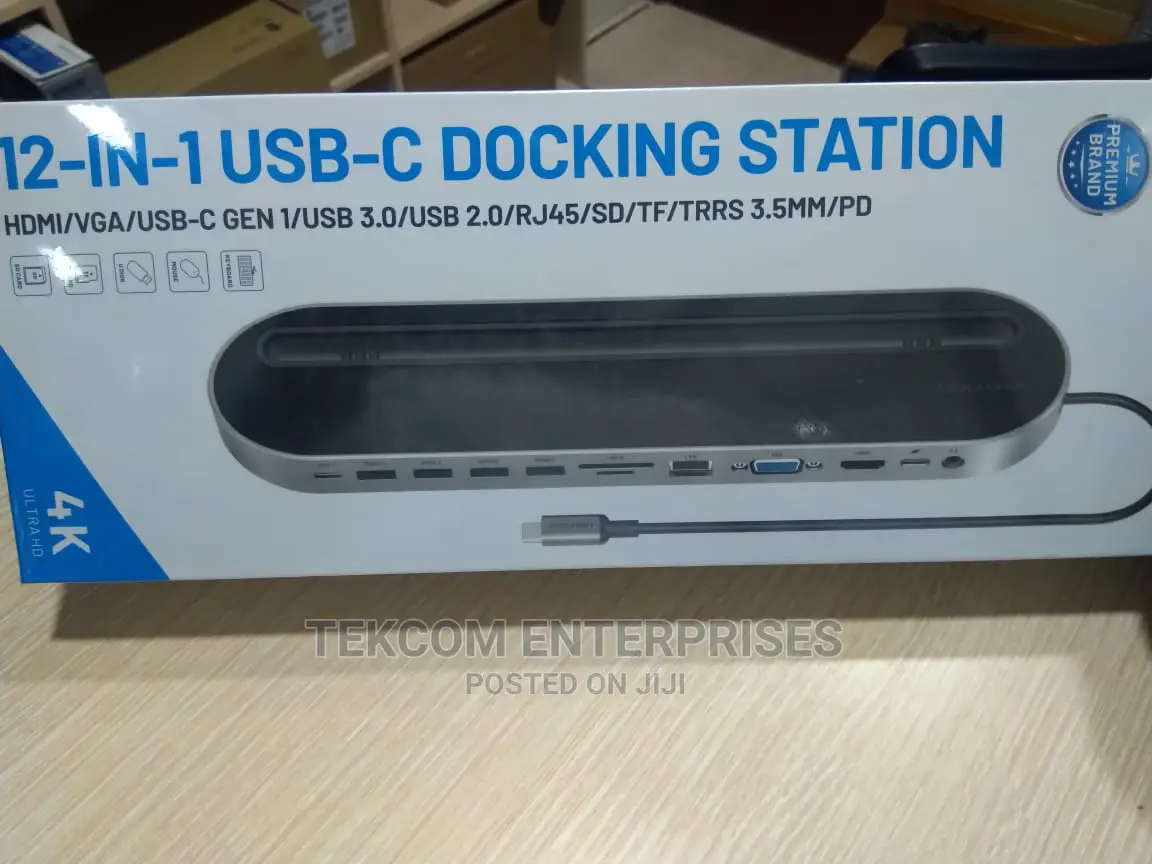 Vention Type C To Multi-function 12 In 1 Docking Station