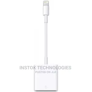 Apple Lightning to SD Card Camera Reader - White
