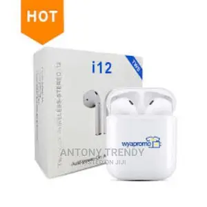 I12 TWS Wireless Bluetooth Earbuds With Charging Case for An
