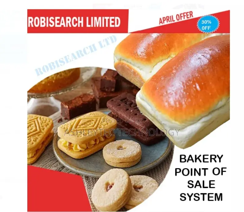 Point of Sale System for Bread Cake Bakery Store
