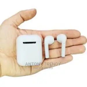 I12 TWS Bluetooth 5.0 Airpod Style Earphones Touch Control