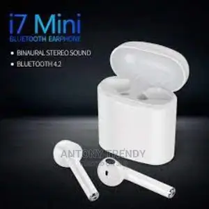 White I7-TWS Earbuds