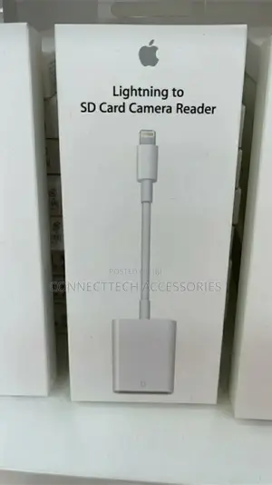 Apple Lightning to SD Card Camera Reader