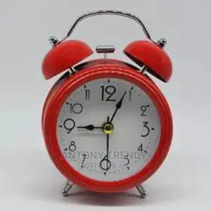 ” Twin Bell Alarm Clock Battery Operated, Loud Mechanical Wi