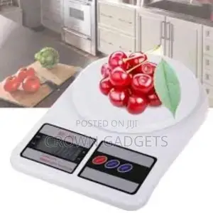 Electronic Digital Kitchen Scale Sf-400 (Round Shape )
