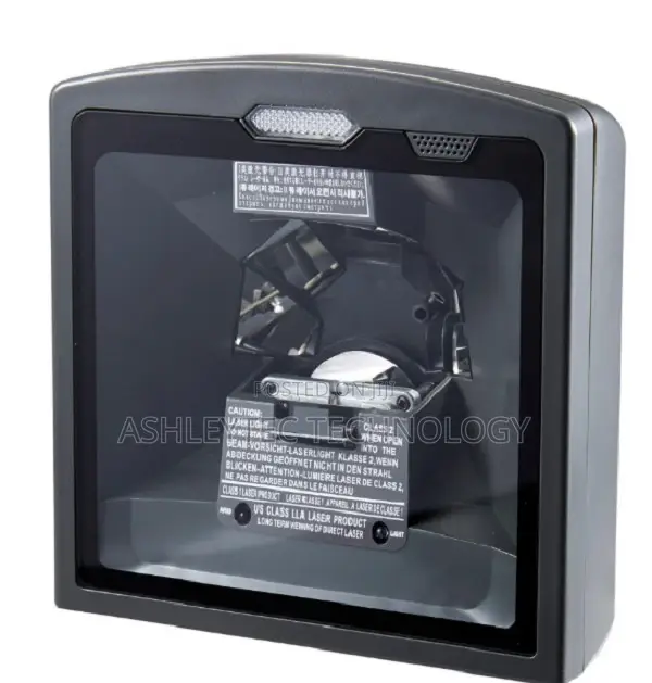 QR Table Top Bar Code Scanner 1D 2D Hands-Free Barcode Reade