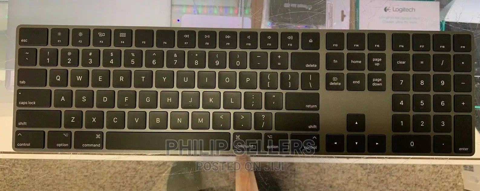 Space Gray Finish Magic Keyboard With Numeric Keypad Featu