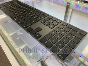 Space Gray Finish Magic Keyboard With Numeric Keypad Featu