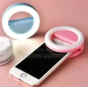 RK-14 Portable Size Mobile Phone Selfie Ring Light -