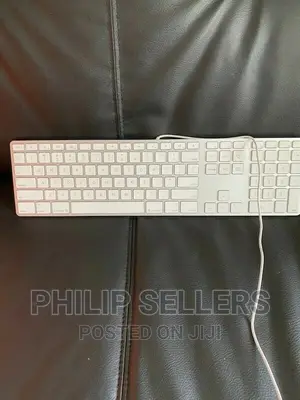 Apple A1243 Aluminum Wired Keyboard - White