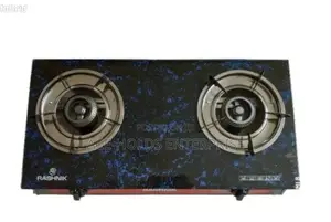 Double Cooker Rashnik Glass Top Gas Stove.