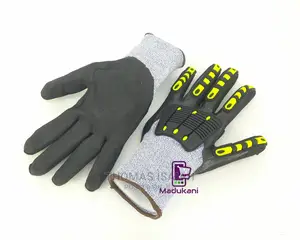 Super Grip, Impact Reducing, Cut Resistant Work Gloves