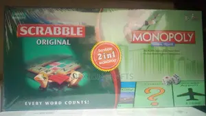 2 in 1 Monopoly and Scrabble Game