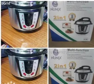 2 in 1 Nunix Rice Cooker and Pressure Cooker
