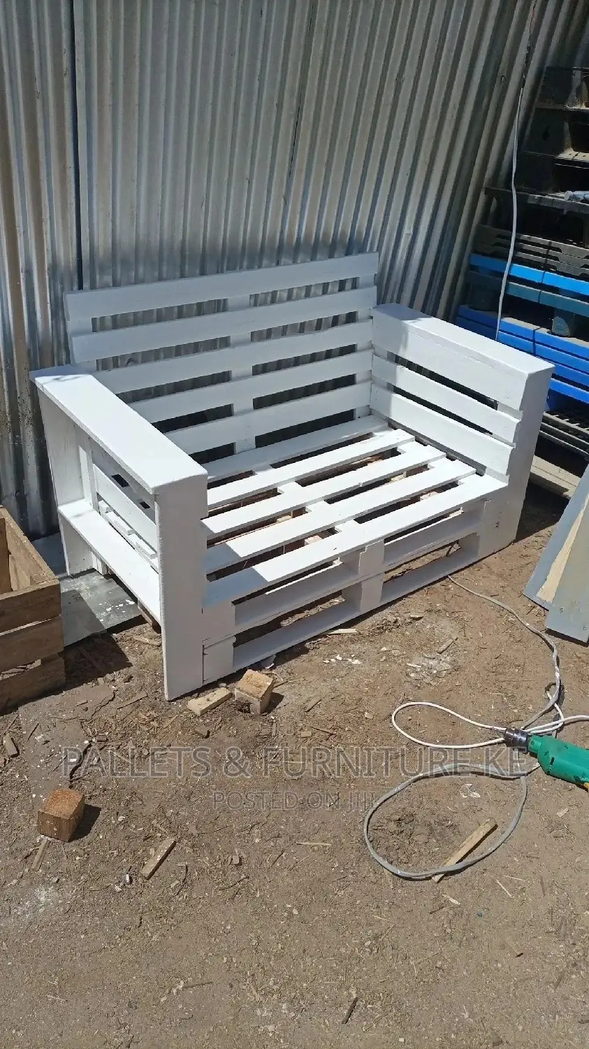 2 Seater Pallet Sofa
