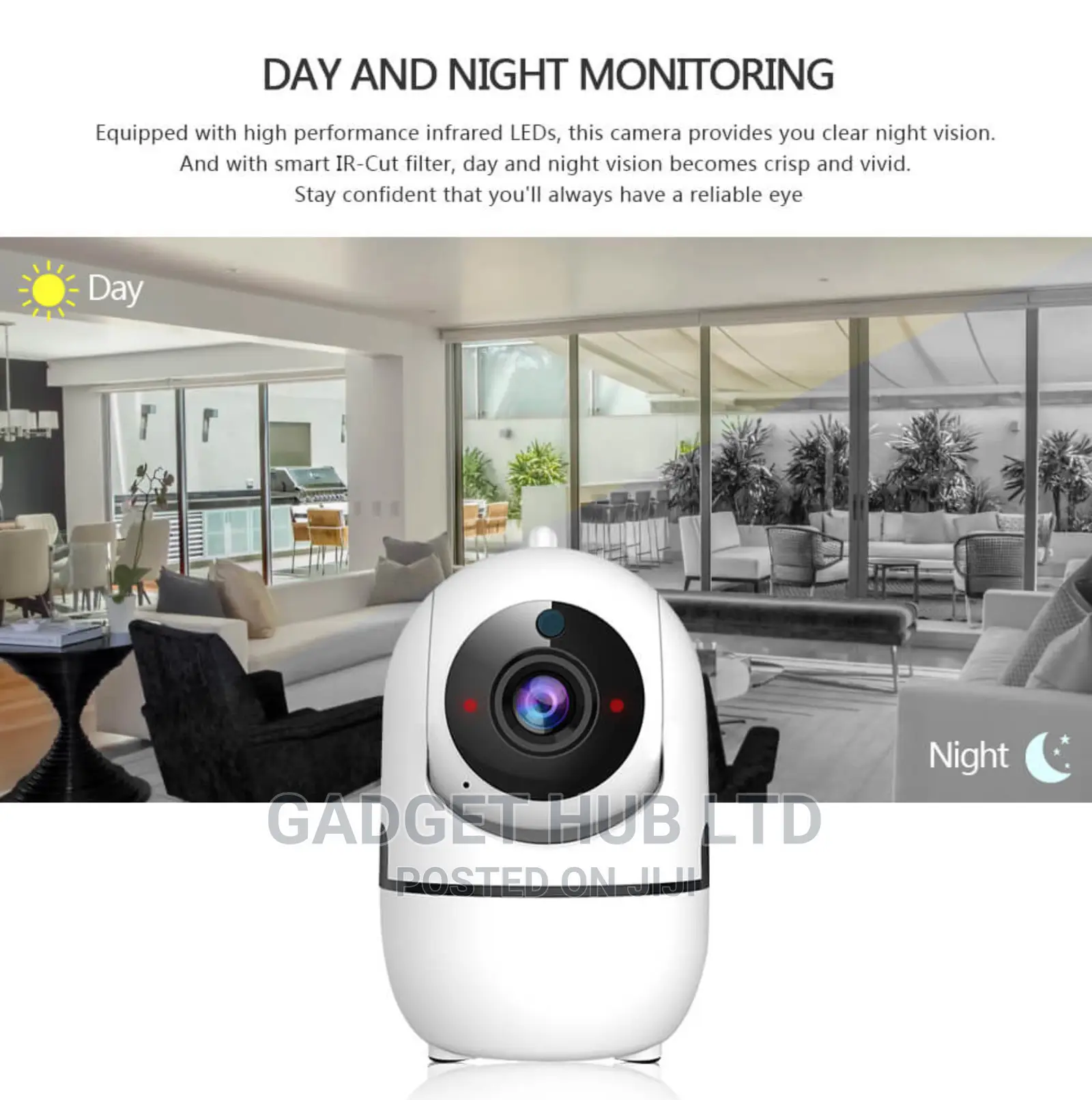 Wireless Baby Monitor PTZ With Auto Tracking And Two Way Com