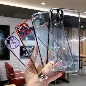 iPhone 12 Pro Max 11 XS XR 8 7 Plus Clear Plating Shockproof