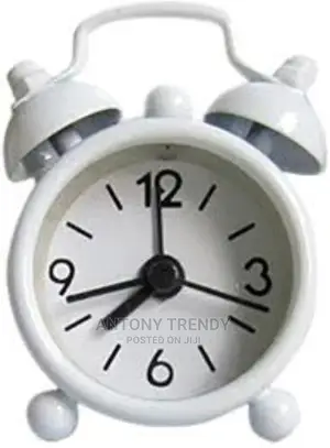 Alarm Clock Mechanical Whit Alarm Clock Noctilucent Manual V