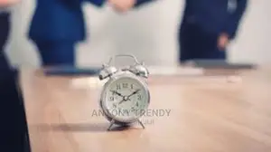 Mini Classic Analog Twin Bell Alarm Clock for Heavy Sleeper