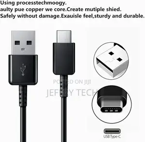 Type C USB-C Data Charging Cable Fast Charger for Samsung Ga