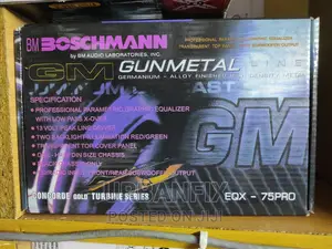 Boschmann EQX-75PRO Equalizer