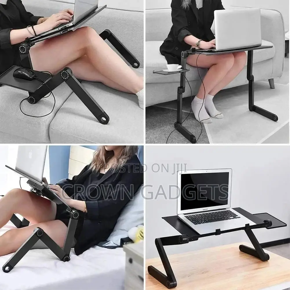 Generic Laptop Stand With Fan and Mouse Rest