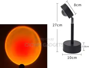 Projector Lamp LED Floor Lamp Sunset Projection