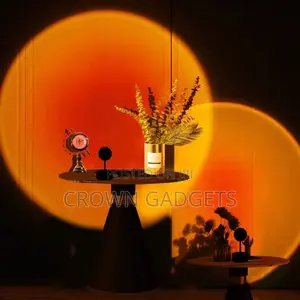 Sunset Projector Lamp LED Ceiling Lamp Sunset Projection