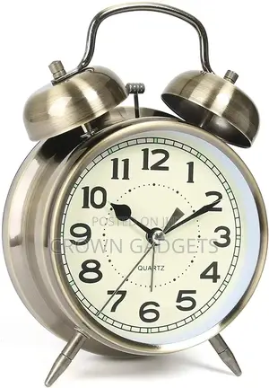 Metal Vintage Alarm Clock