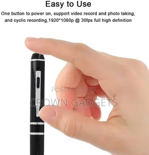 Ultra HD Spy Pen Hidden Camera