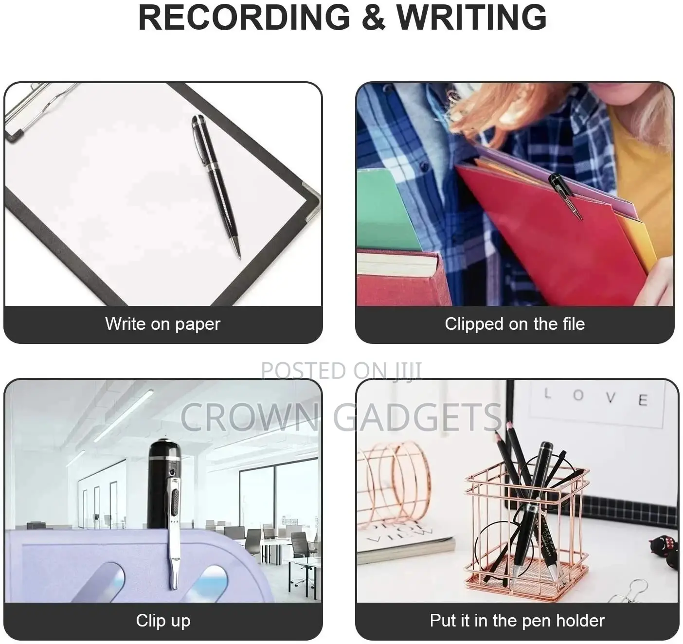 Spy Pen Camera Hd 1080p Hidden Camera Pen