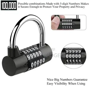 5-digit Padlock