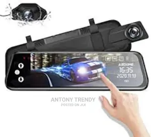 Dash Cam Dual Rearview Mirror Full HD 1080P Car Camera Rear