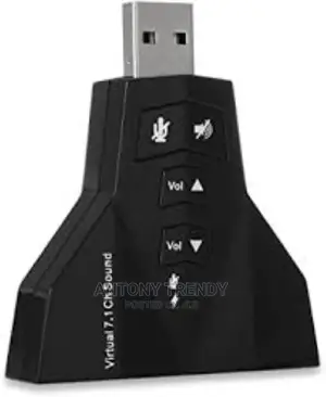 Virtual External 7.1 Channel Audio Sound Card for Laptop Pc