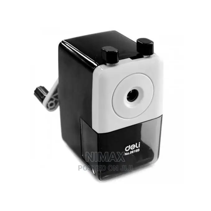 Deli Desk Sharpener Rotary Pencil Sharpener 8mm