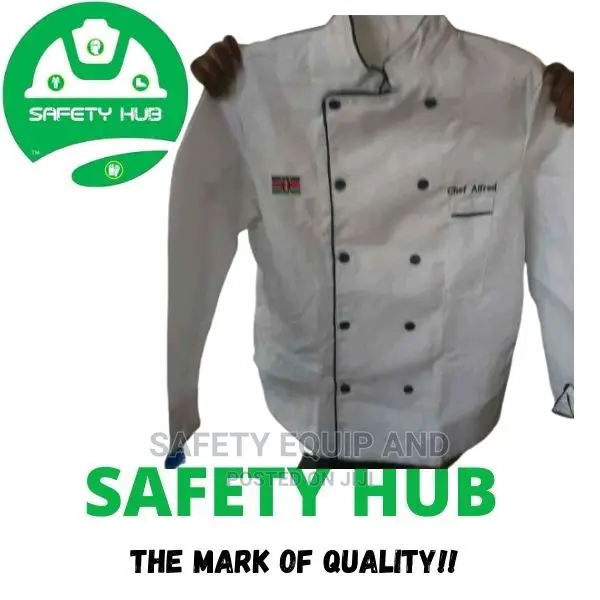 Kenyan Made Chef Jackets for Workers