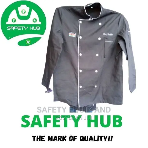 Kenyan Made Chef Jackets for Workers
