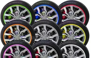 Decorative Car Wheel Strip Tyre Guard Rim Protector
