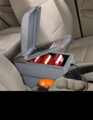 Brand New Universal Gray Armrest Console