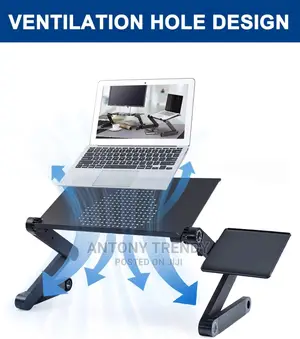 Generic Laptop Stand With Fan and Mouse Rest