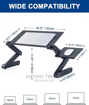 Laptop Stand Vented With CPU Fans and Mouse Pad