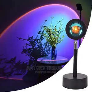 Sunset Projector Lamp LED Floor Lamp Sunset Projection