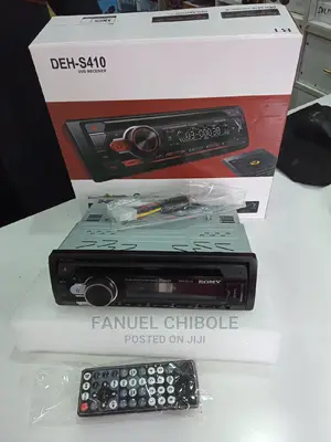 New Deh-S410 Sony Car Radio With Bluetooth/Usb/Dvd