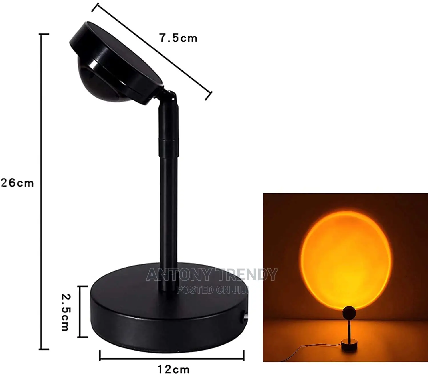 Sunset Projection Lamp,Floor Light