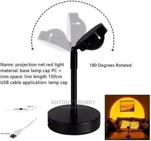 New Rainbow Light Sunset Atmosphere Lamp Projection