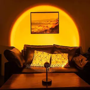 180 Degree Sunset Floor Lamp, Romantic