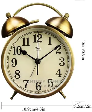Baterry Operated Vintage Alarm Clock