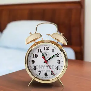 Analog Alarm Twin Clock