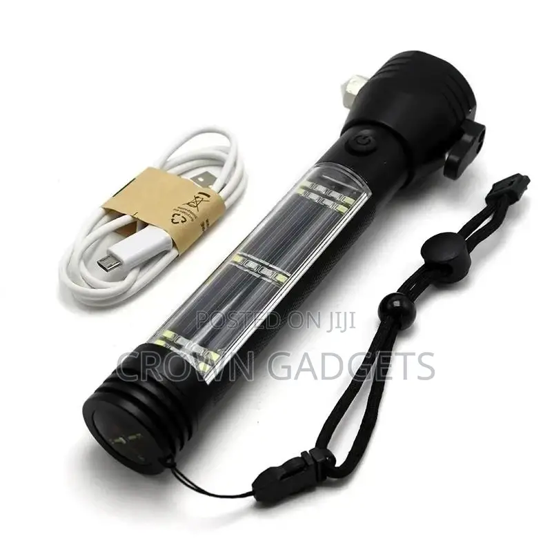 9-In-1 Multi-Function LED Solar/Electricity Rechargeable